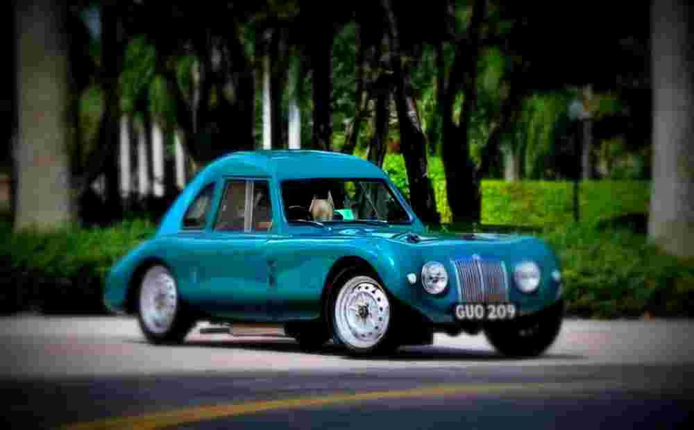 1954 Lester MG T51 A4 Photo Print