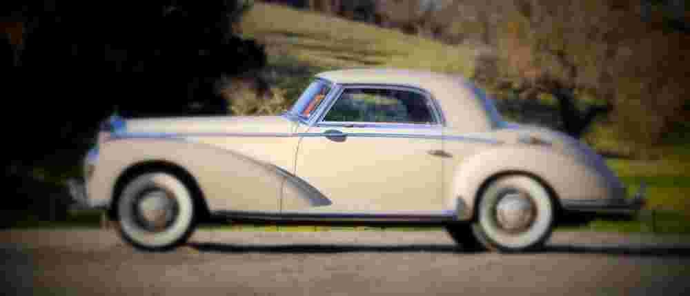 1954 Mercedes Benz 300 S Coupe A4 Photo Print