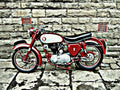 1954 bsa b31 motorbike A4 Photo Print