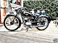 1954 excelsior motorbike A4 Photo Print
