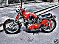 1954 matchless g9 motorbike A4 Photo Print