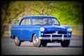1954 willys aero deluxe coupe A4 Photo Print