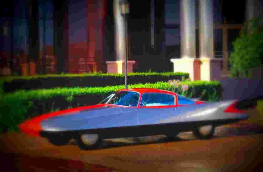 1955 Ghia Streamline X Coupe A4 Photo Print