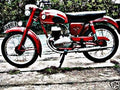 1955 James Captain motorbike A4 Photo Print