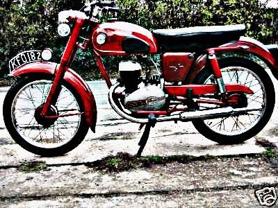 1955 James Captain motorbike A4 Photo Print