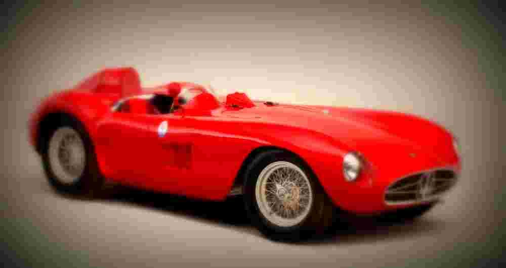 1955 Maserati 300S A4 Photo Print
