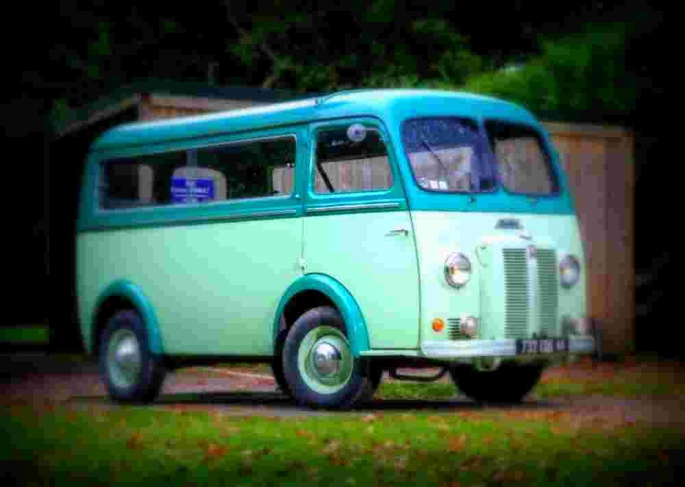 1955 Peugeot D3A A4 Photo Print
