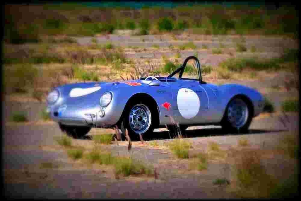 1955 Porsche 550 1500 RS Spyder A4 Photo Print