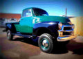 1955 chevrolet 5 window napco A4 Photo Print