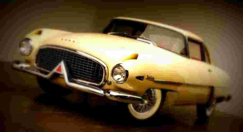 1955 hudson italia A4 Photo Print