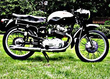 1955 mondial sport motorbike A4 Photo Print