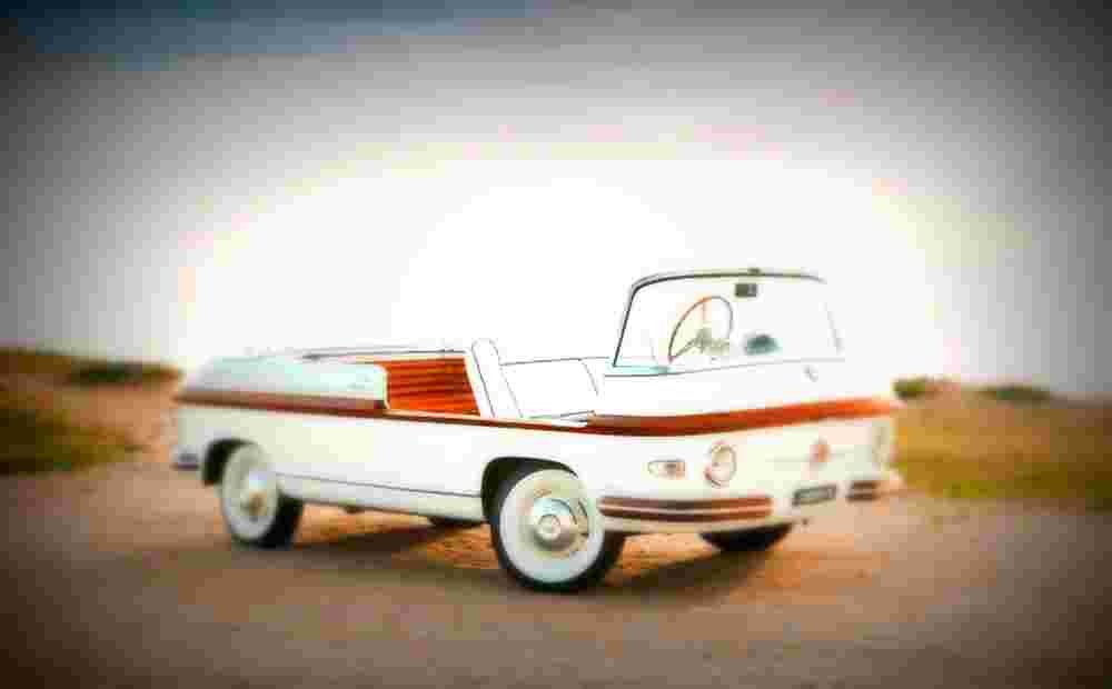 1956 Fiat Eden Roc Pinin Farina A4 Photo Print
