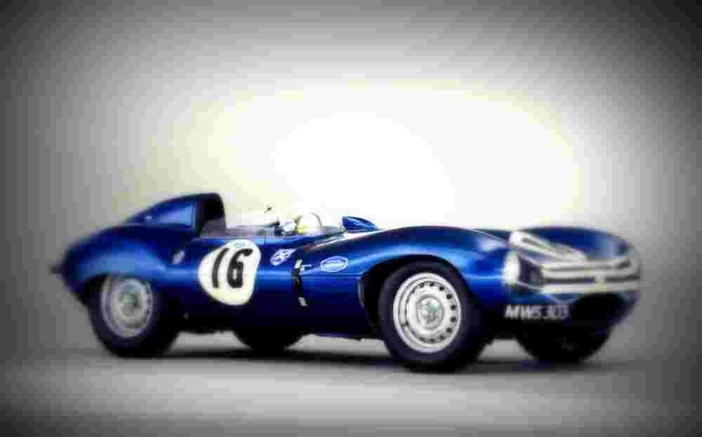 1956 Jaguar D Type A4 Photo Print