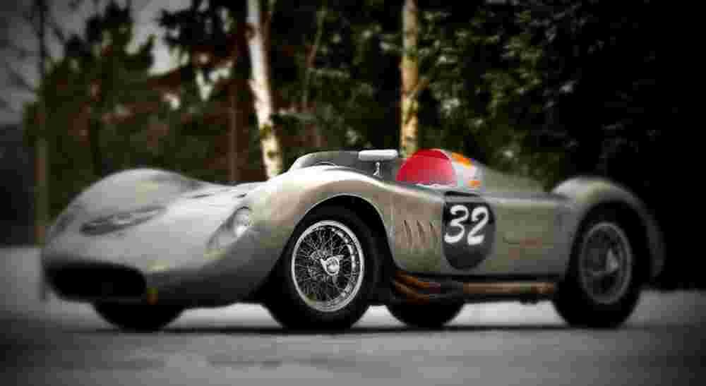 1956 Maserati 200 SI A4 Photo Print