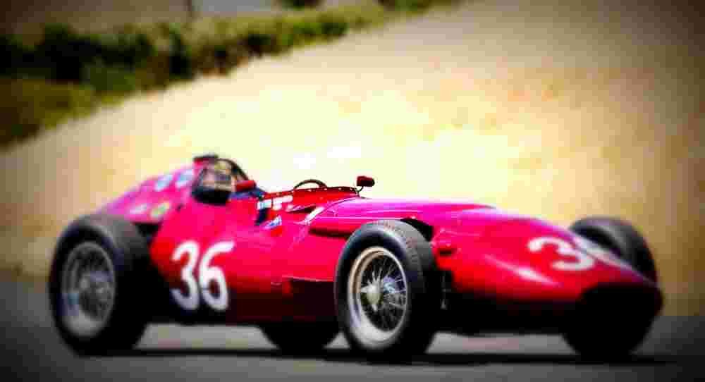 1956 Maserati 250F A4 Photo Print