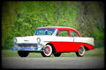 1956 chevrolet del ray sedan A4 Photo Print