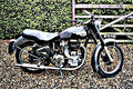1956 clipper deluxe motorbike A4 Photo Print