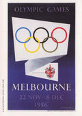 1956 olympic games melbourne australia poster 190277 A4 Photo Print
