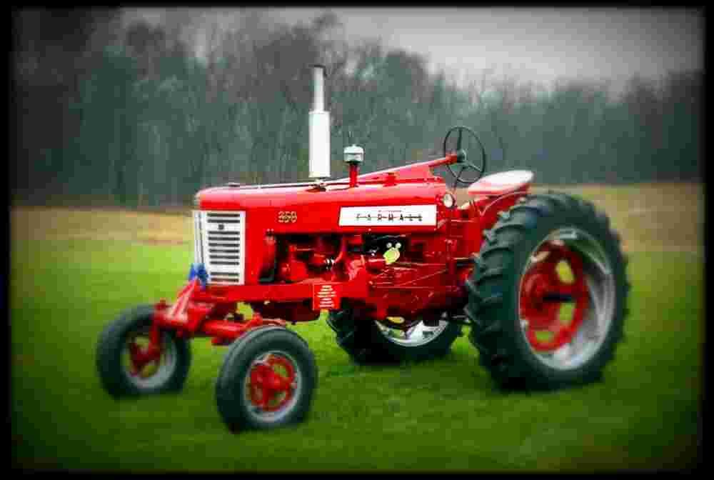 1957 Farmall 350 A4 Photo Print