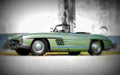 1957 Mercedes Benz 300SL Roadster A4 Photo Print