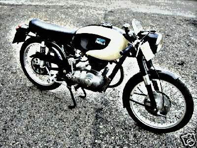 1957 Parilla motorbike A4 Photo Print