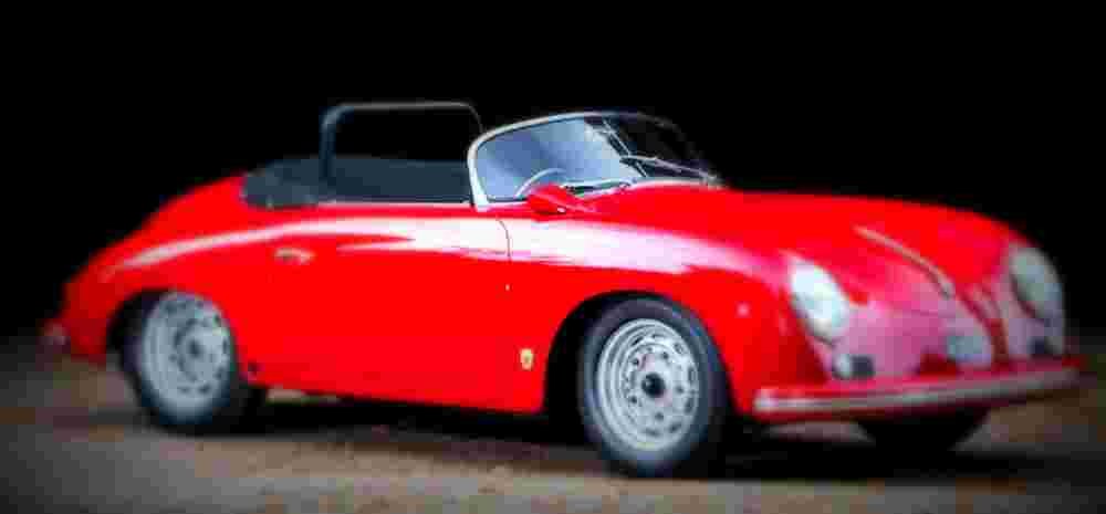 1957 Porsche 356A Carrera Speedster A4 Photo Print