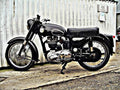 1957 ariel nh motorbike A4 Photo Print