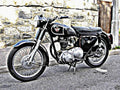 1957 g3ls motorbike A4 Photo Print