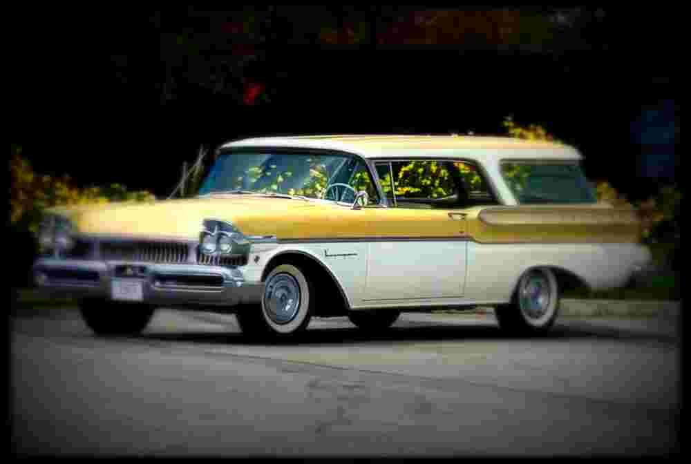 1957 mercury voyager A4 Photo Print