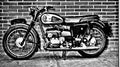 1957 valiant motorbike A4 Photo Print