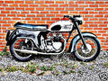 1958 3ta motorbike A4 Photo Print
