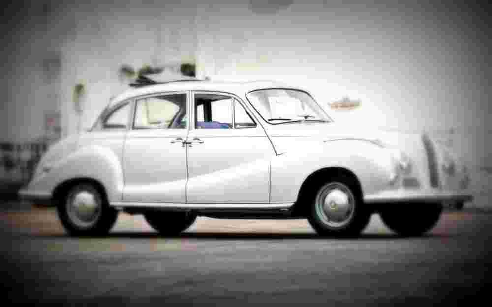 1958 BMW 501 A A4 Photo Print