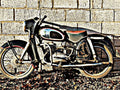 1958 Dkw 175 motorbike A4 Photo Print