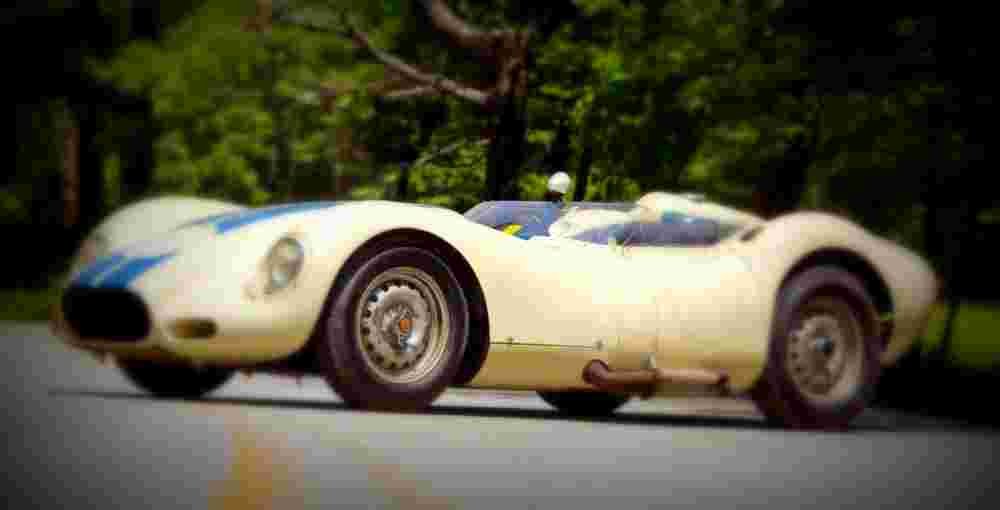 1958 Lister Chevrolet Knobbly A4 Photo Print