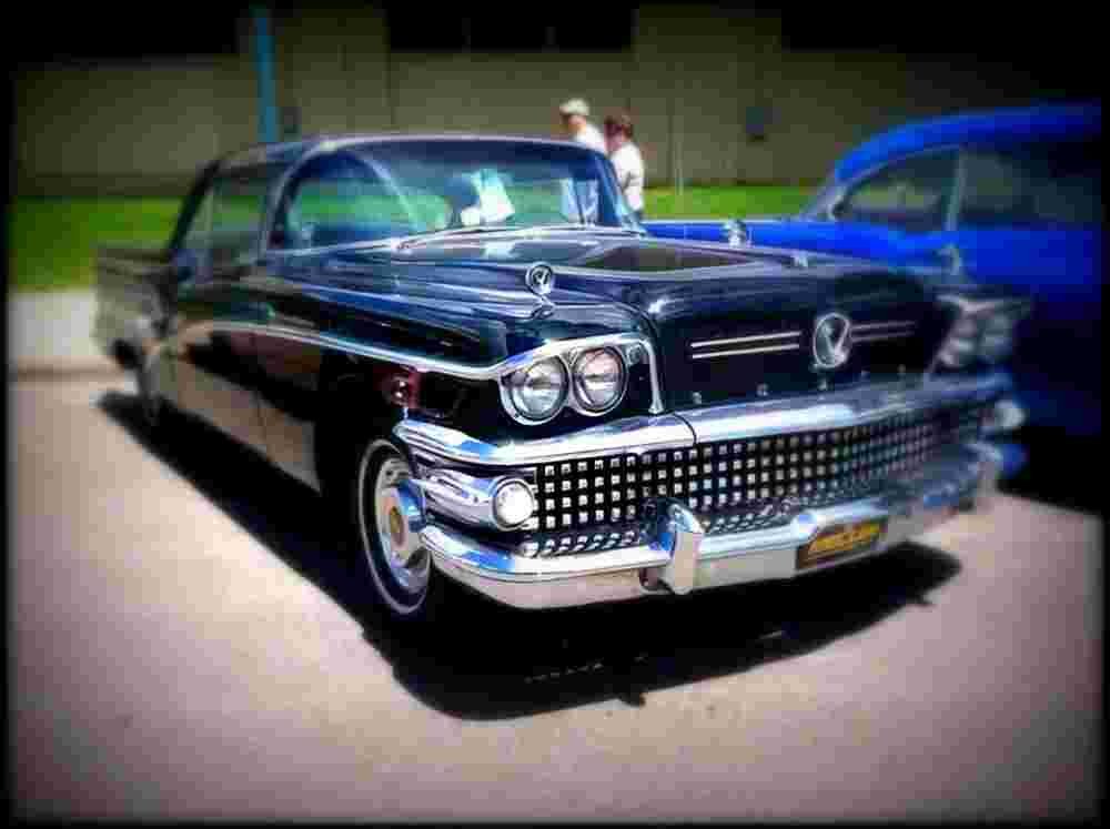 1958 buick riviera A4 Photo Print