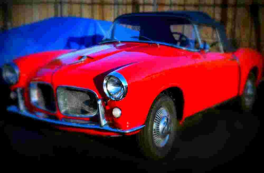 1959 Fiat 1200 TV A4 Photo Print