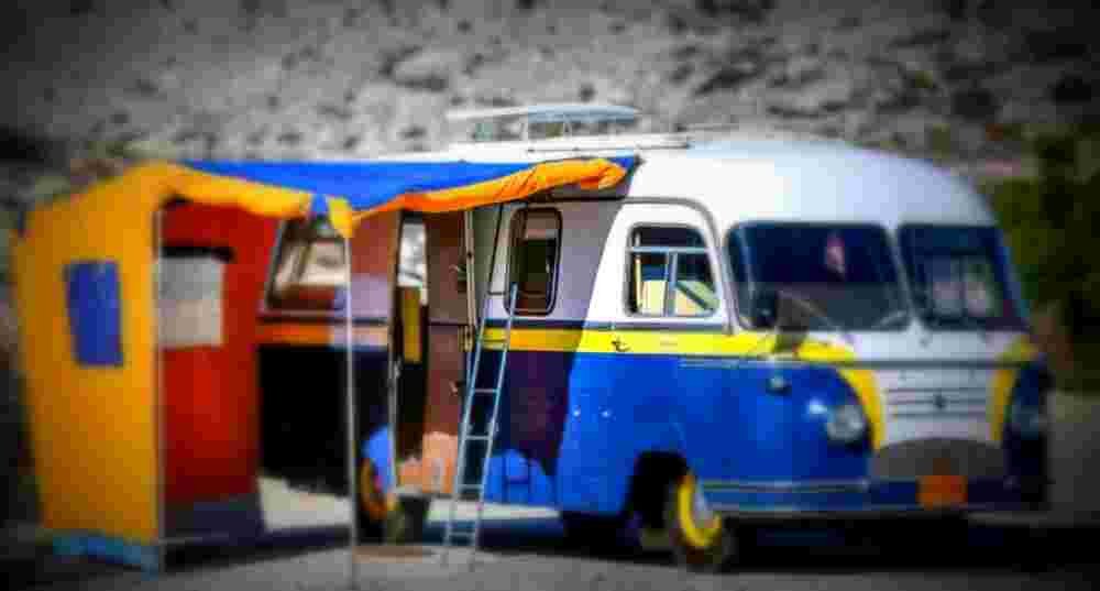 1959 Tempo Matador Mikafa Reisemobil A4 Photo Print