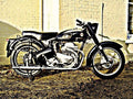 1959 ariel square four motorbike A4 Photo Print