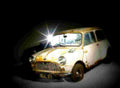 1959 austin mini se7en A4 Photo Print