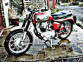 1959 crusader motorbike A4 Photo Print