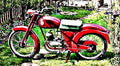1959 james comet motorbike A4 Photo Print