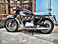1960 5ta motorbike A4 Photo Print