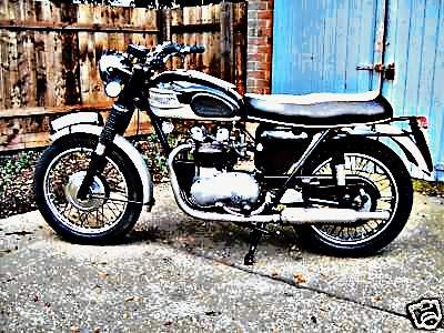 1960 5ta motorbike A4 Photo Print