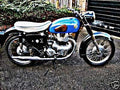 1960 Ajs Model 31 motorbike A4 Photo Print