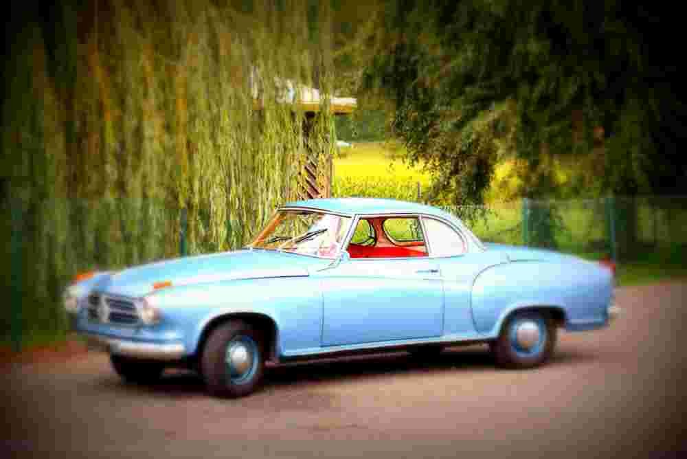 1960 Borgward Isabella Coupe A4 Photo Print