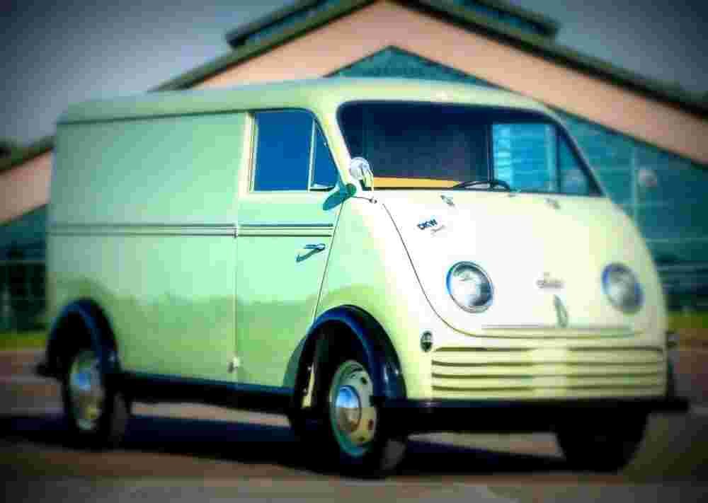 1960 DKW 36 Schnellaster Kastenwagen A4 Photo Print