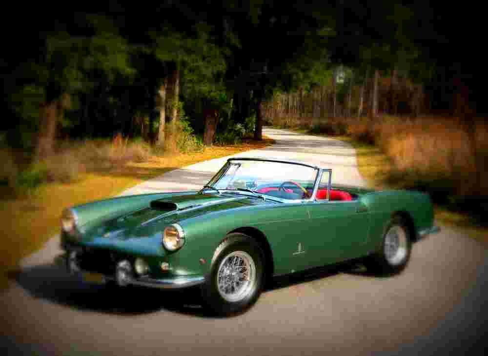 1960 Ferrari 400 Superamerica SWB Cabriolet Pinin Farina A4 Photo Print