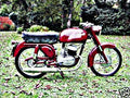 1960 mival motorbike A4 Photo Print