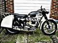 1960 triumph tiger motorbike A4 Photo Print