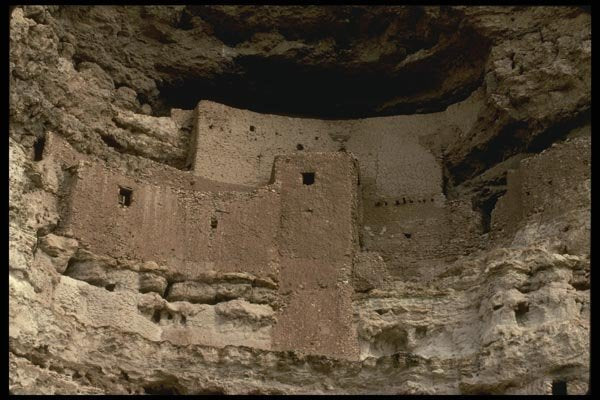 196001 Montezuma's Castle A4 Photo Print